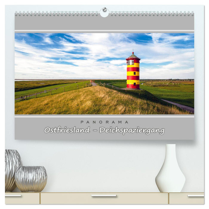 Ostfriesland - Deichspaziergang (CALVENDO Premium Wandkalender 2024)