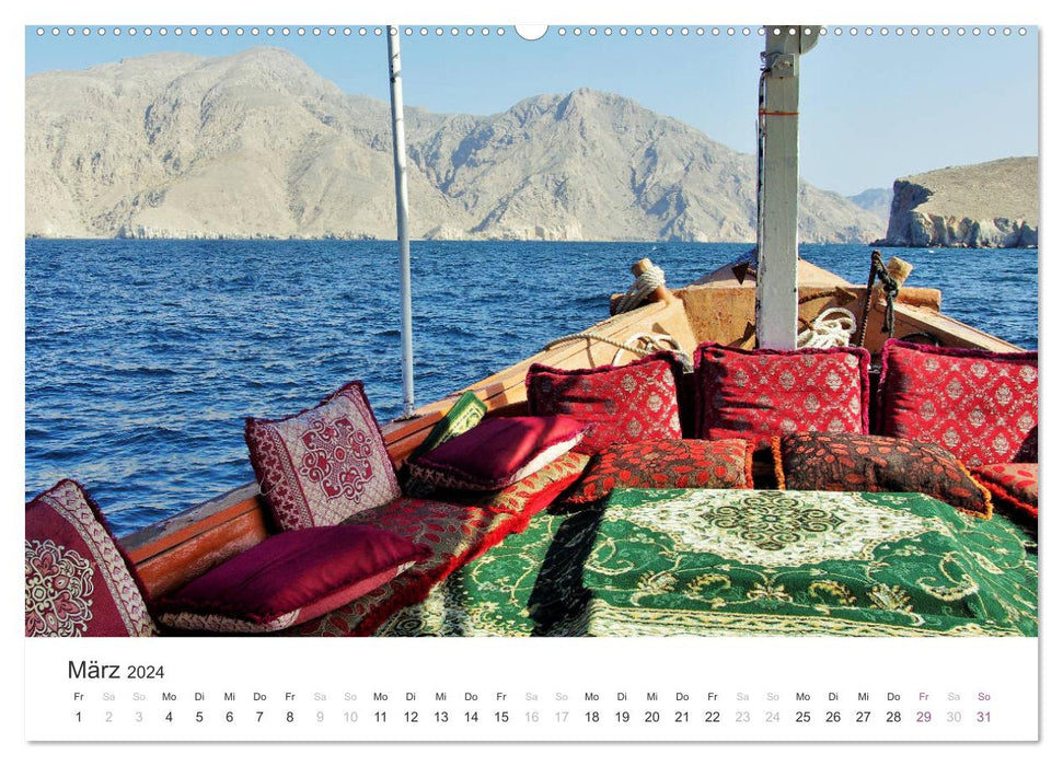 Oman - Arabiens Zauberwelt (CALVENDO Premium Wandkalender 2024)