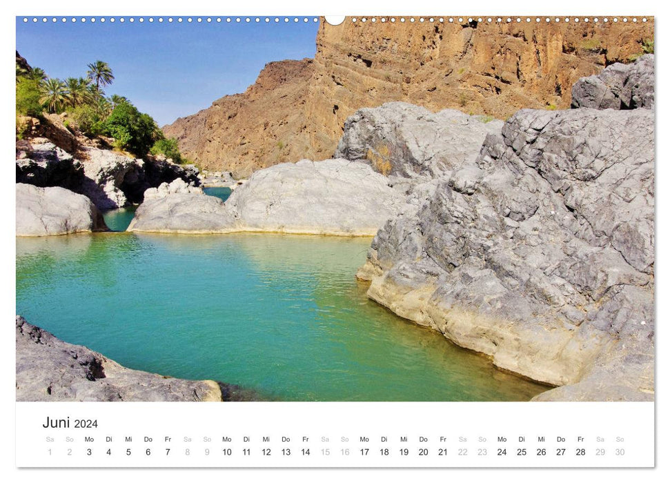 Oman - Arabiens Zauberwelt (CALVENDO Premium Wandkalender 2024)