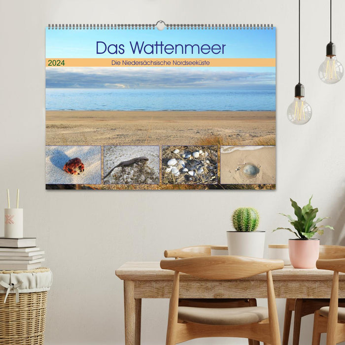 Das Wattenmeer - 2024 (CALVENDO Wandkalender 2024)