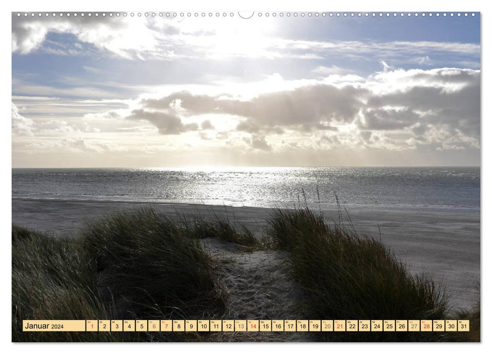 The Wadden Sea - 2024 (CALVENDO wall calendar 2024) 
