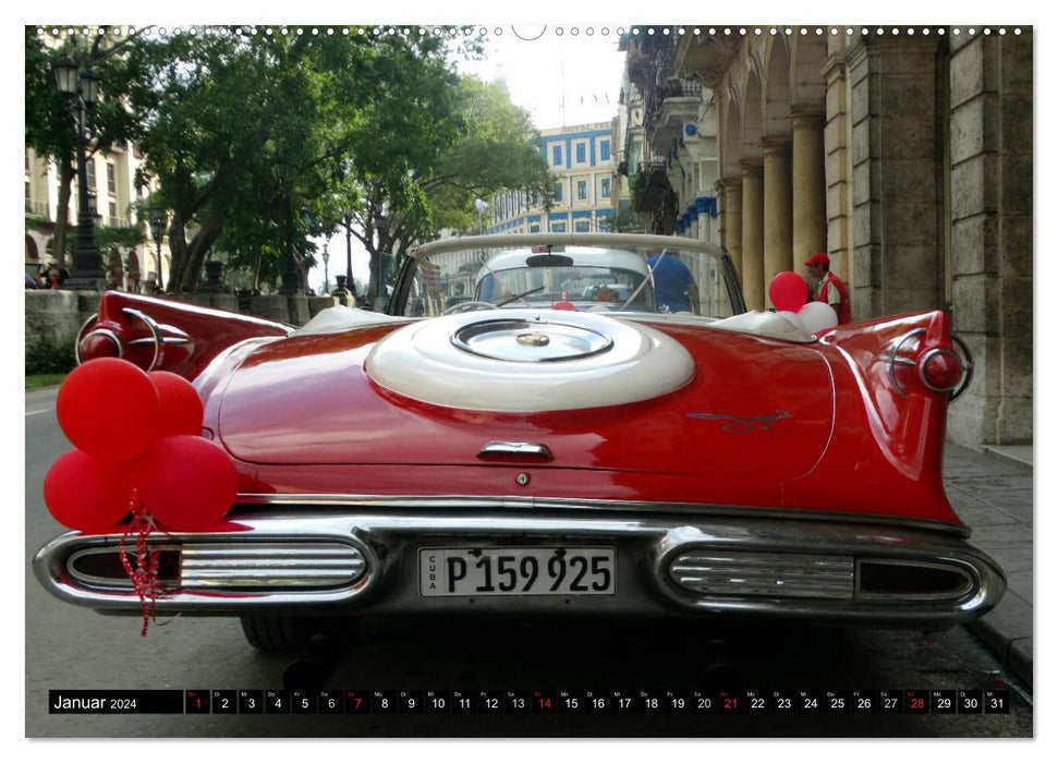 Légendes automobiles - Un beau dos... (Calendrier mural CALVENDO 2024) 