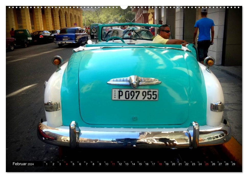 Car legends - A beautiful back... (CALVENDO wall calendar 2024) 