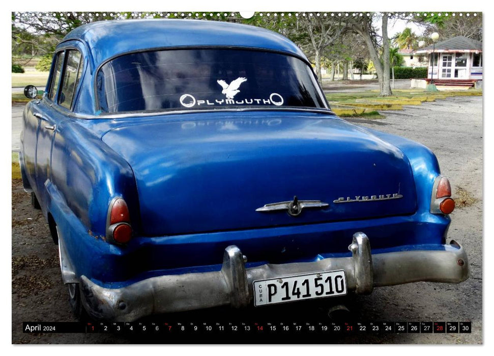 Car legends - A beautiful back... (CALVENDO wall calendar 2024) 