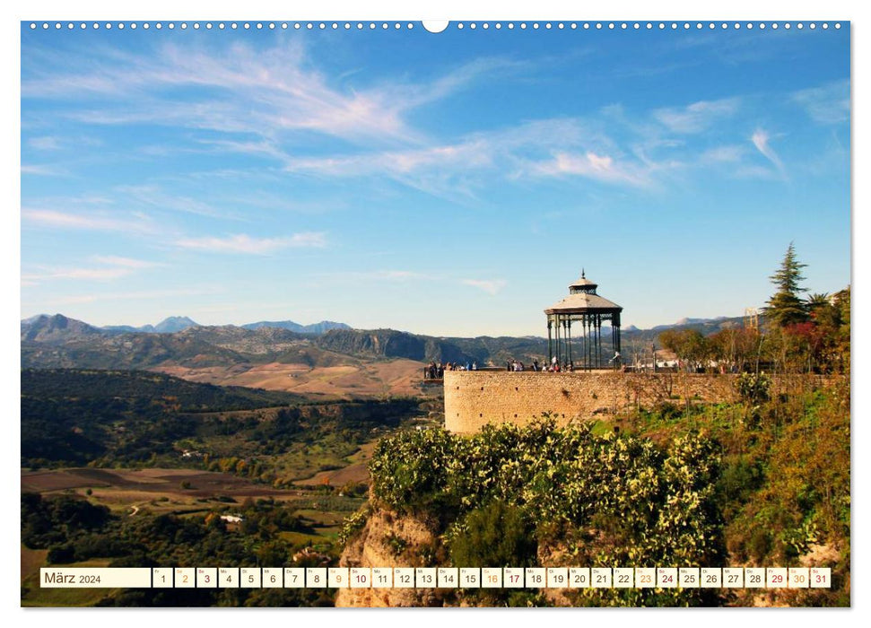 Ronda - Une ville d'Andalousie (Calendrier mural CALVENDO 2024) 