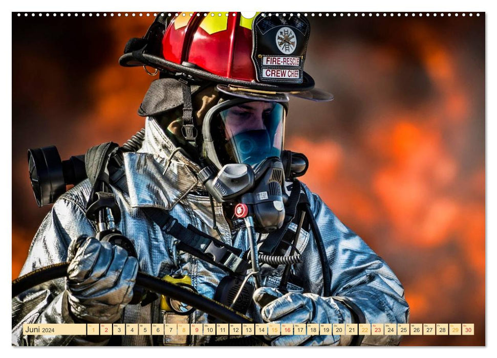 Feuerwehr - weltweit im Einsatz (CALVENDO Wandkalender 2024)