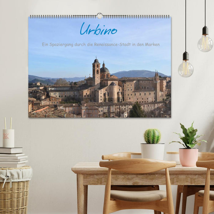 Urbino - Une promenade à travers la ville Renaissance des Marches (Calendrier mural CALVENDO 2024) 