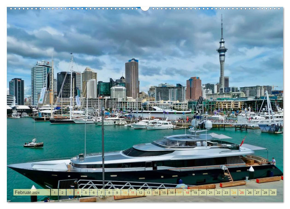 Nouvelle-Zélande - d'une beauté à couper le souffle (Calvendo Premium Wall Calendar 2024) 