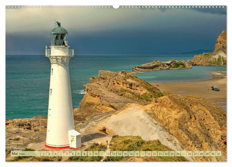 Nouvelle-Zélande - d'une beauté à couper le souffle (Calvendo Premium Wall Calendar 2024) 