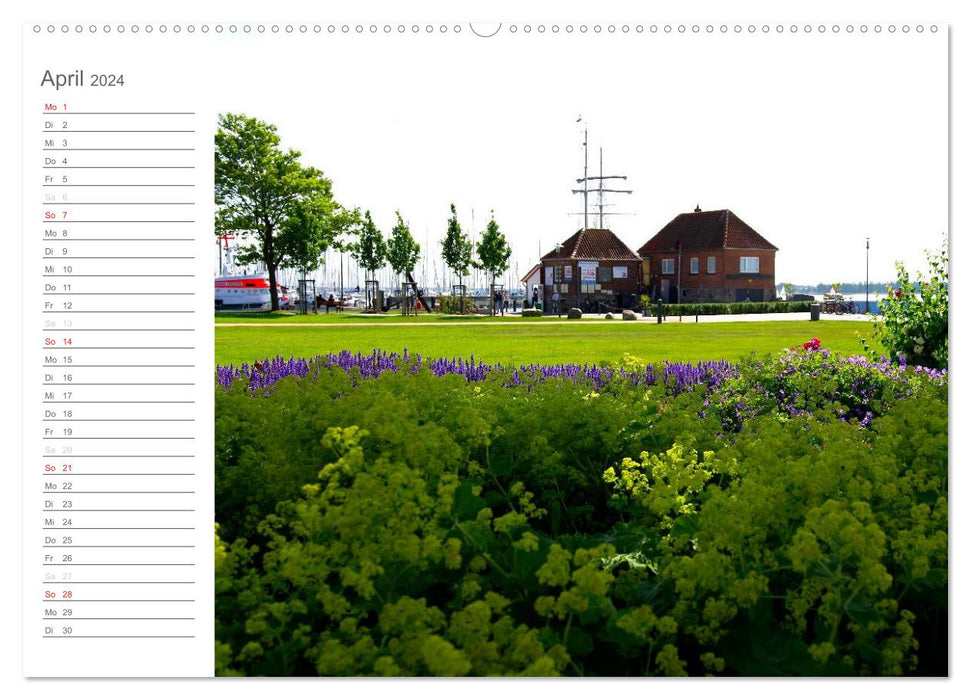 Laboe - Ostsee - Sommer (CALVENDO Premium Wandkalender 2024)