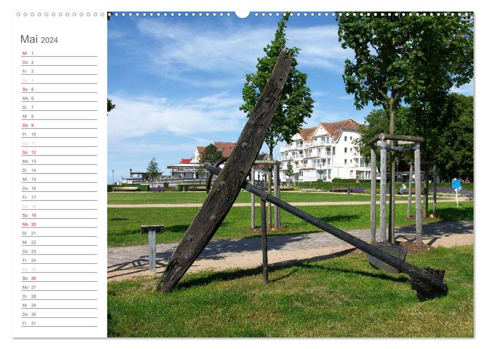 Laboe - Ostsee - Sommer (CALVENDO Premium Wandkalender 2024)