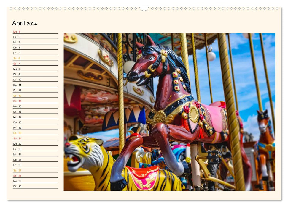 Carousel - nostalgia (CALVENDO wall calendar 2024) 