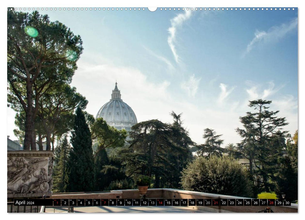 Rome - the navel of the world (CALVENDO Premium Wall Calendar 2024) 