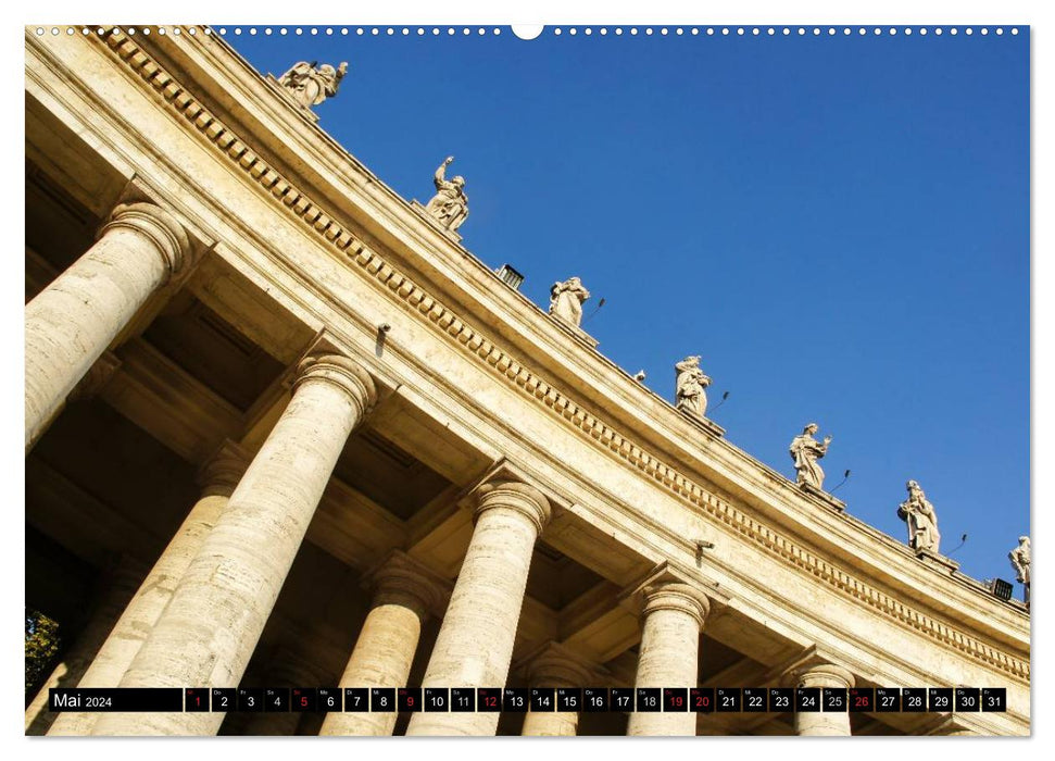 Rome - the navel of the world (CALVENDO Premium Wall Calendar 2024) 