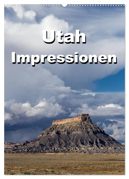 Utah impressions (CALVENDO wall calendar 2024) 