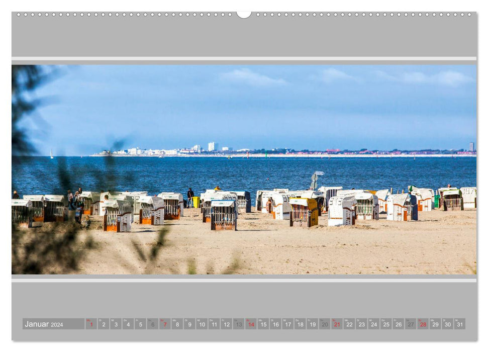 East Frisia - dike walk (CALVENDO wall calendar 2024) 