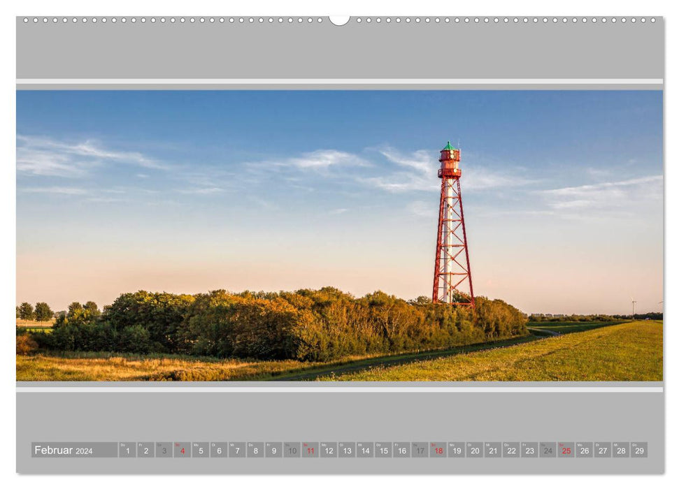 East Frisia - dike walk (CALVENDO wall calendar 2024) 