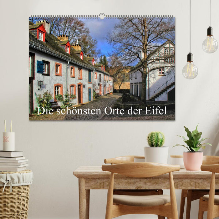 Die schönsten Orte der Eifel (CALVENDO Wandkalender 2024)