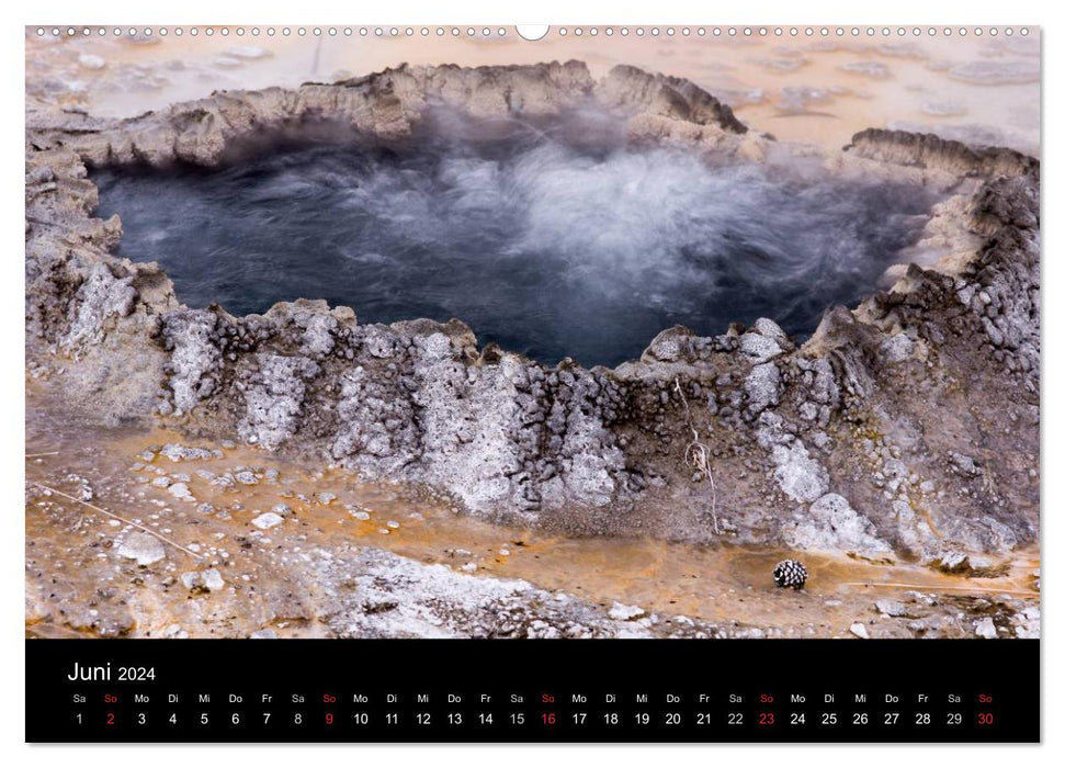 Yellowstone Impressionen (CALVENDO Premium Wandkalender 2024)