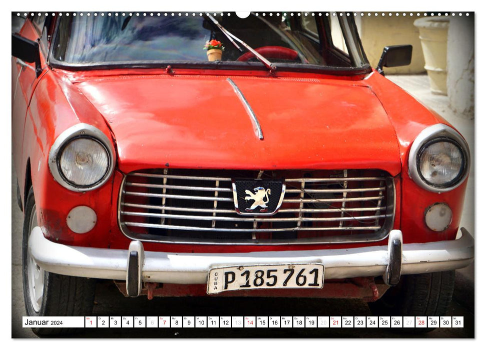 PEUGEOT 404 - France's classic (CALVENDO wall calendar 2024) 