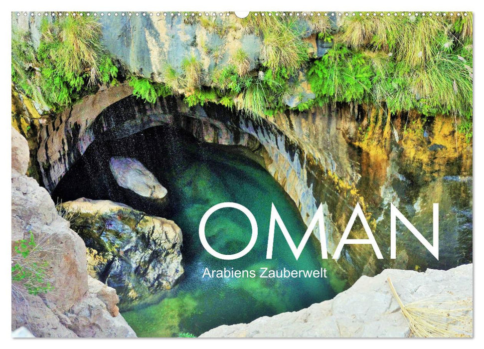 Oman - Le monde magique de l'Arabie (Calendrier mural CALVENDO 2024) 