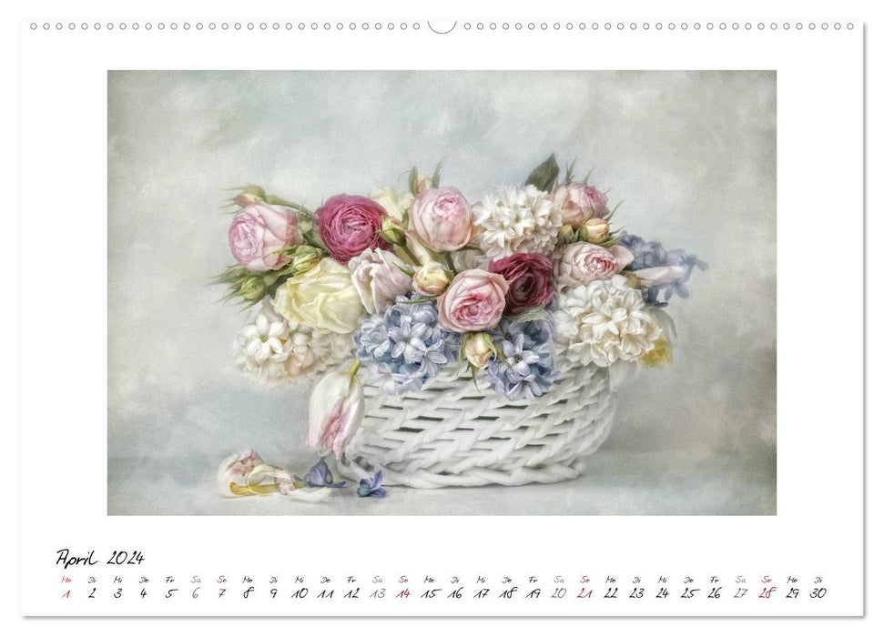 Little flower miracles (CALVENDO wall calendar 2024) 