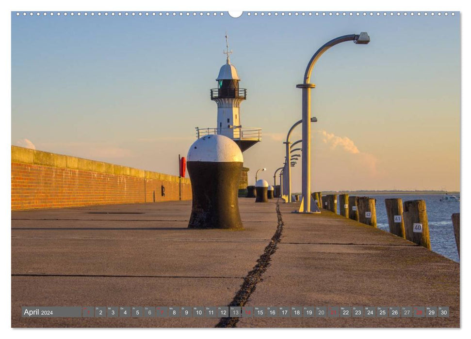 Signposts of the seas (CALVENDO wall calendar 2024) 