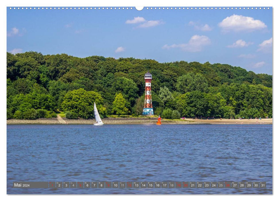 Signposts of the seas (CALVENDO wall calendar 2024) 