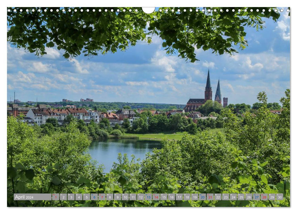 Lunebourg - Une ville hanséatique médiévale et romantique (Calendrier mural CALVENDO 2024) 