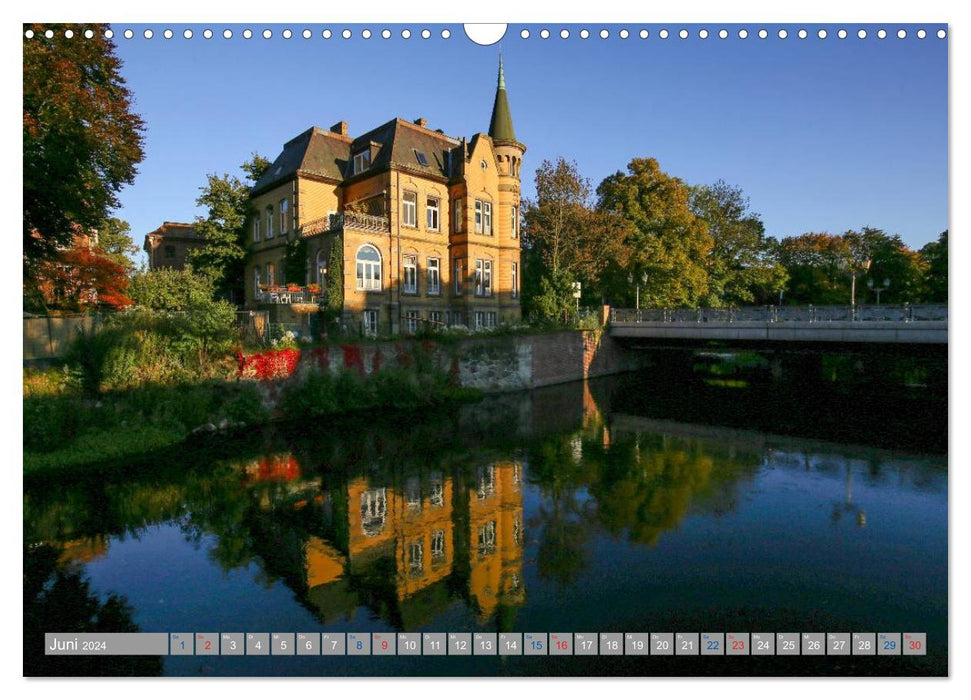 Lüneburg - A medieval and romantic Hanseatic city (CALVENDO wall calendar 2024) 