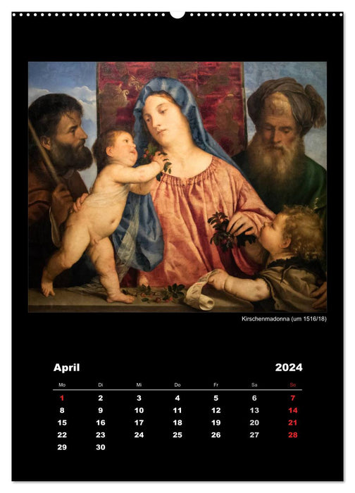 Tiziano Vecellio - Tizian (CALVENDO Premium Wandkalender 2024)