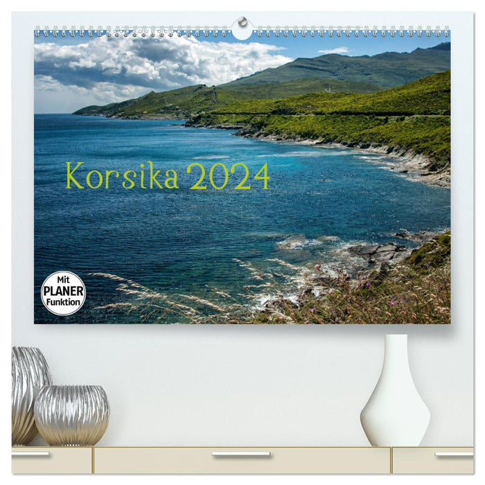 Korsika 2024 (CALVENDO Premium Wandkalender 2024)