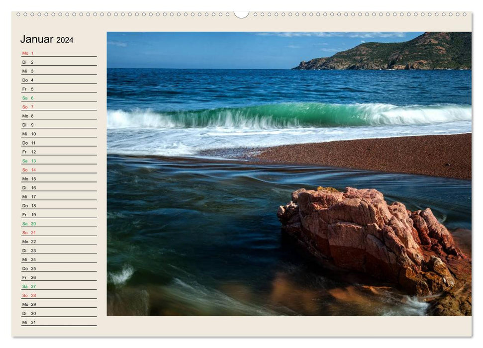 Corsica 2024 (CALVENDO Premium Wall Calendar 2024) 