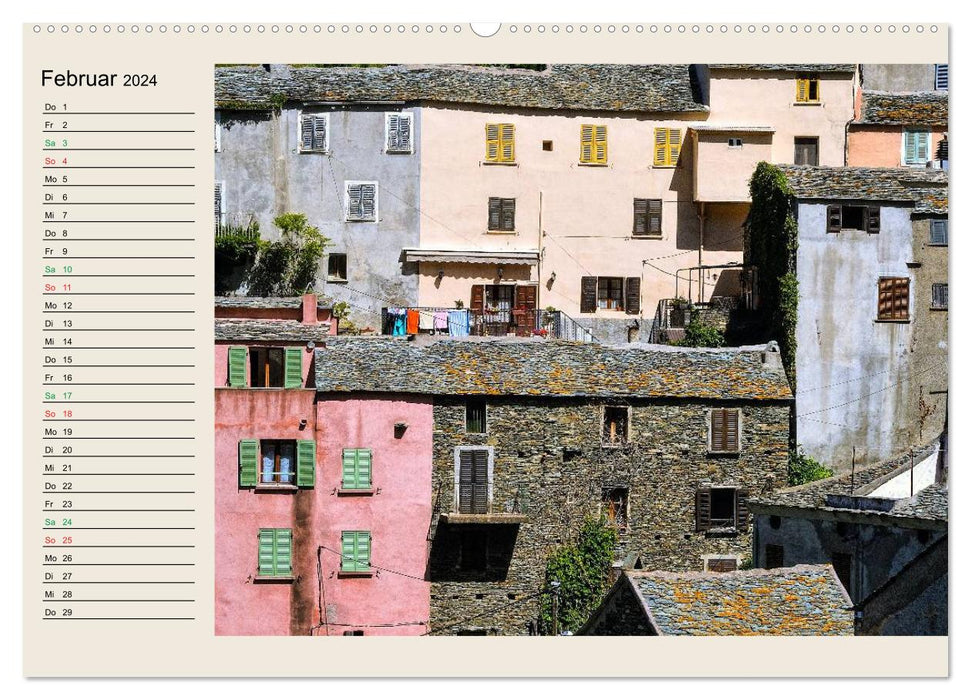 Corsica 2024 (CALVENDO Premium Wall Calendar 2024) 