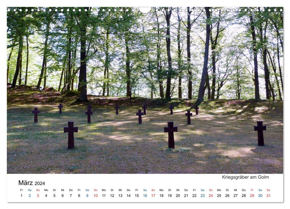 Stille Winkel im Hinterland - Mein Usedom (CALVENDO Wandkalender 2024)