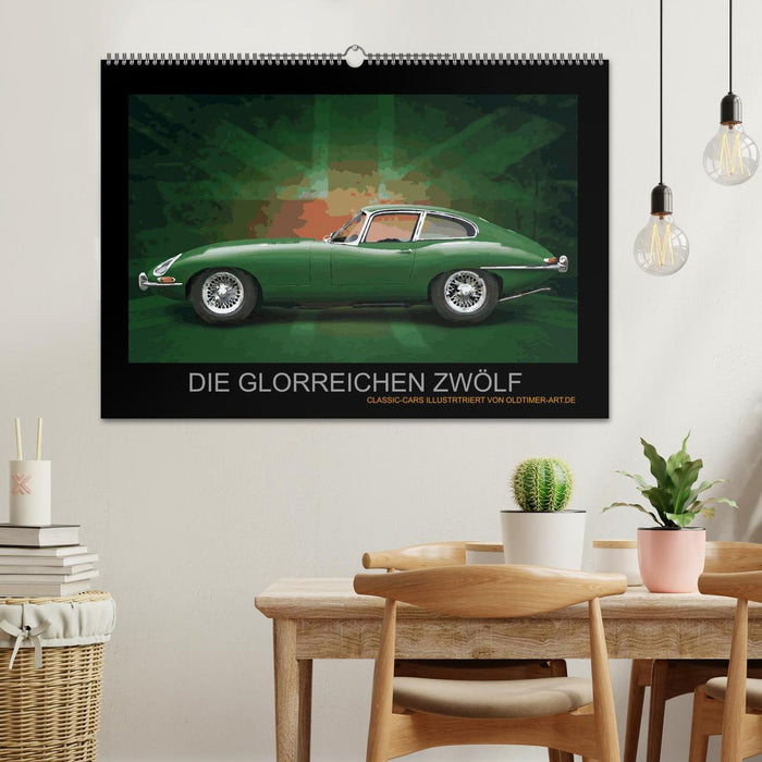 DIE GLORREICHEN ZWÖLF (CALVENDO Wandkalender 2024)