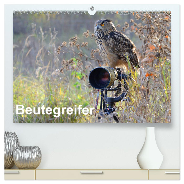 Beutegreifer (CALVENDO Premium Wandkalender 2024)