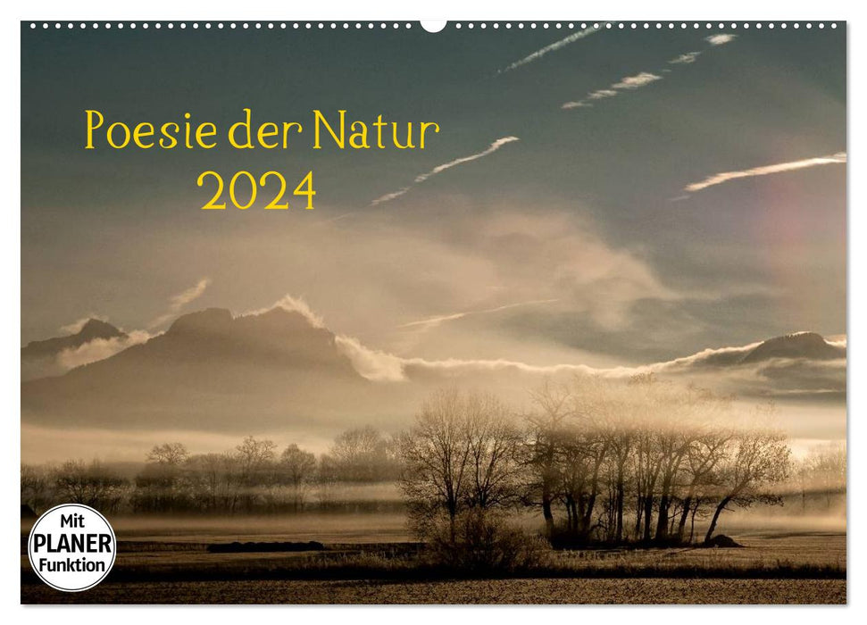 Poesie der Natur (CALVENDO Wandkalender 2024)
