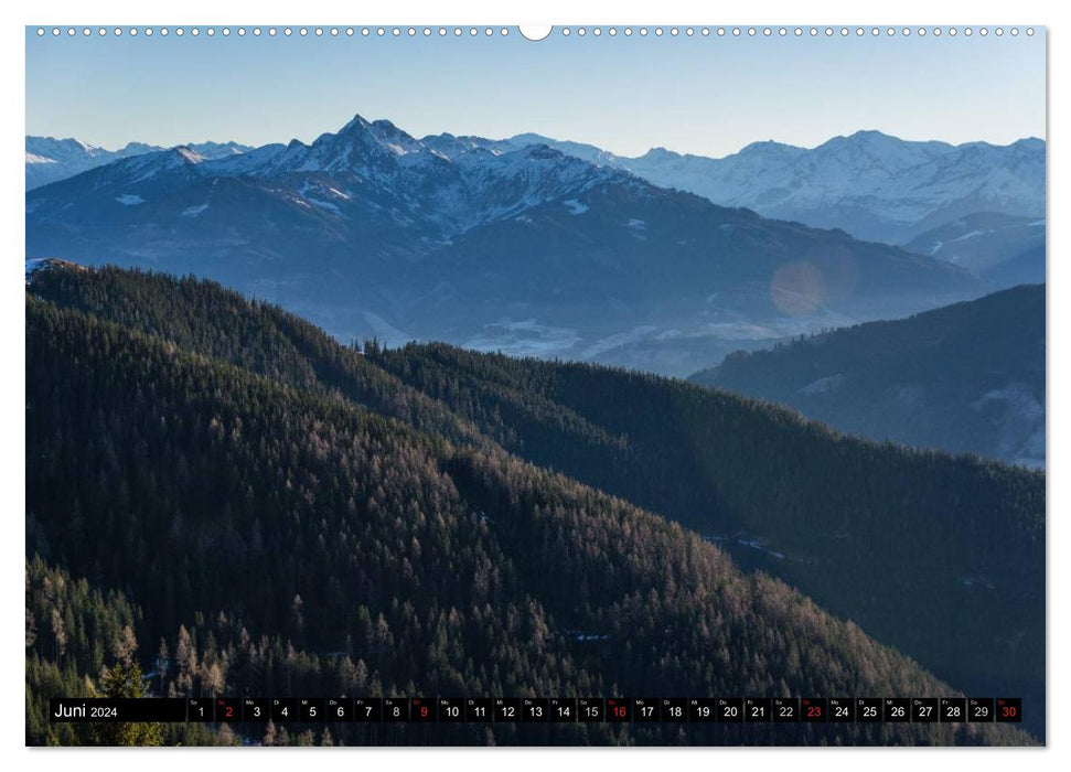 HOCHKÖNIG - Sommets des Alpes de Salzbourg (Calvendo Premium Wall Calendar 2024) 