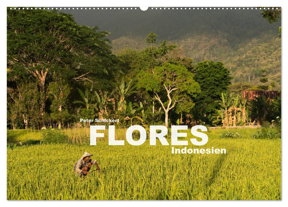 Flores - Indonesien (CALVENDO Wandkalender 2024)