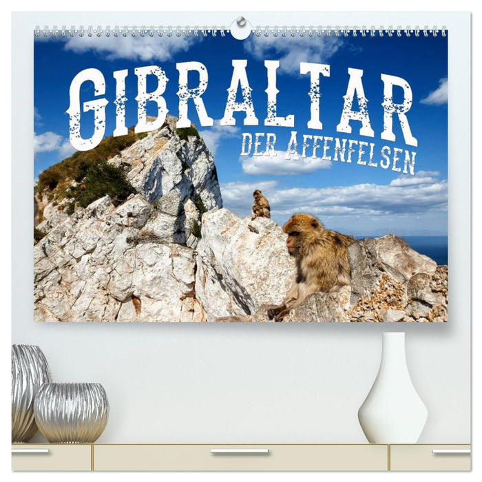 Gibraltar – le rocher des singes (calendrier mural CALVENDO Premium 2024) 