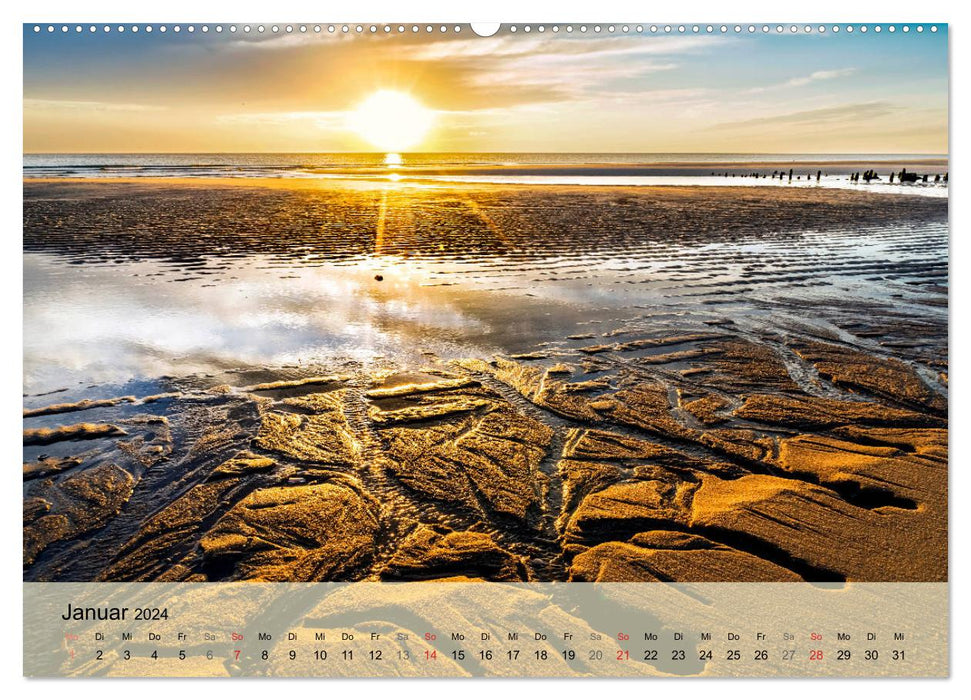 Nordsee - Traum (CALVENDO Premium Wandkalender 2024)