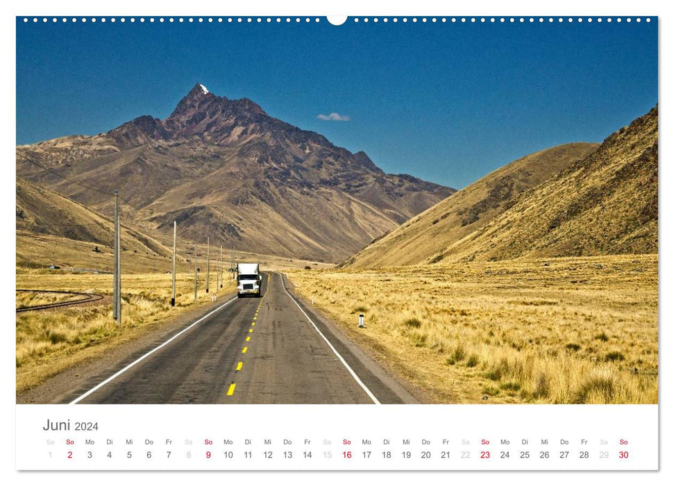 Pérou - Perle des Andes (Calvendo Premium Wall Calendar 2024) 