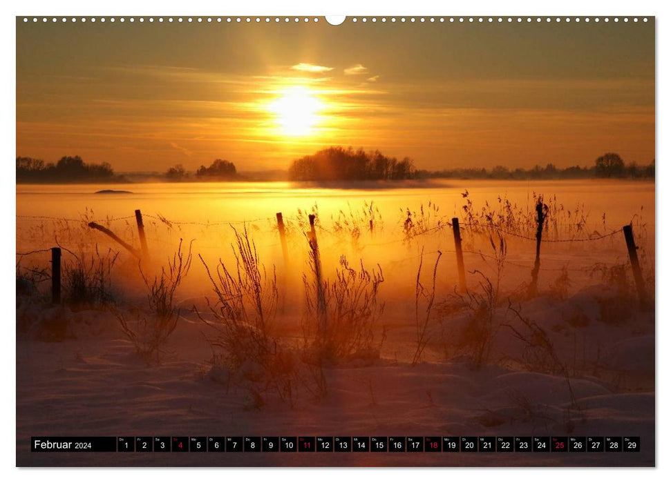 Entschleunigung - Zeit zum Durchatmen (CALVENDO Wandkalender 2024)