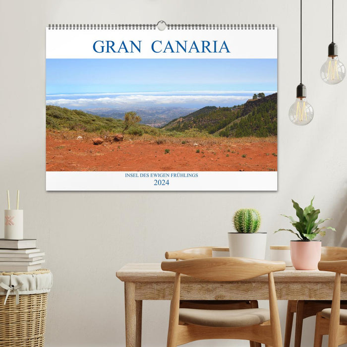 Gran Canaria – Insel des ewigen Frühlings (CALVENDO Wandkalender 2024)