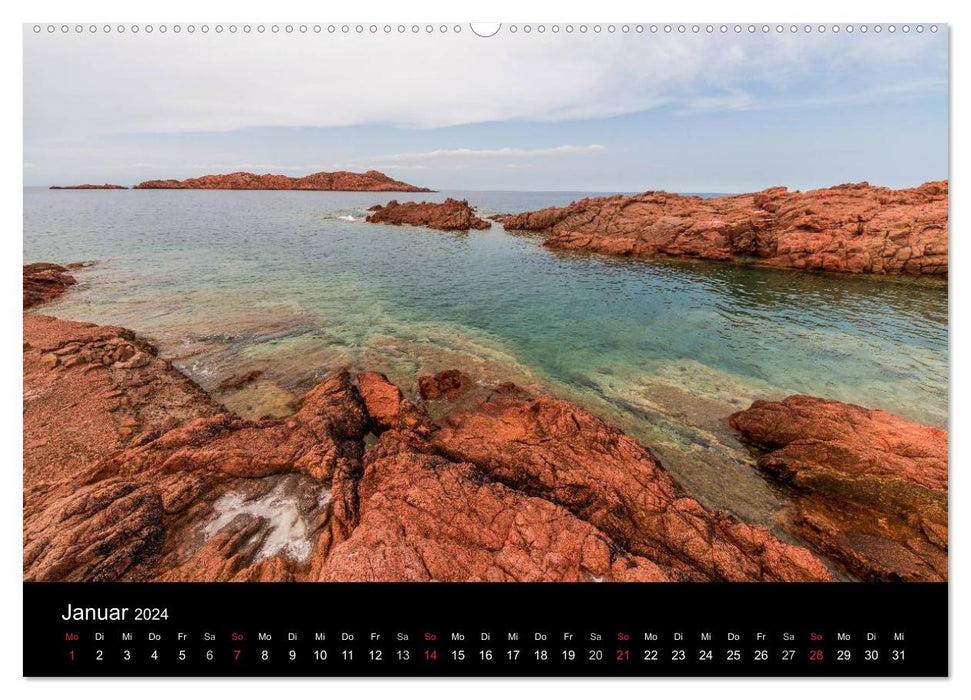 Sardinien - die schönsten Emotionen der Insel (CALVENDO Premium Wandkalender 2024)