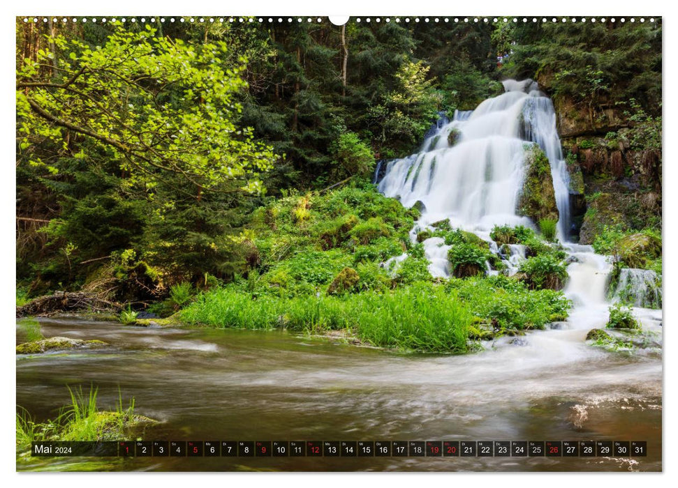 Fichtelgebirge magique (Calvendo Premium Wall Calendar 2024) 