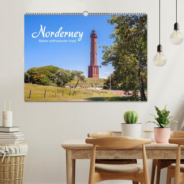 Norderney. Mon île de Frise orientale (calendrier mural CALVENDO 2024) 