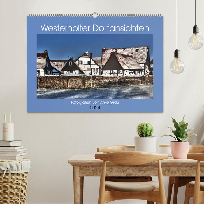 Westerholt village views (CALVENDO wall calendar 2024) 