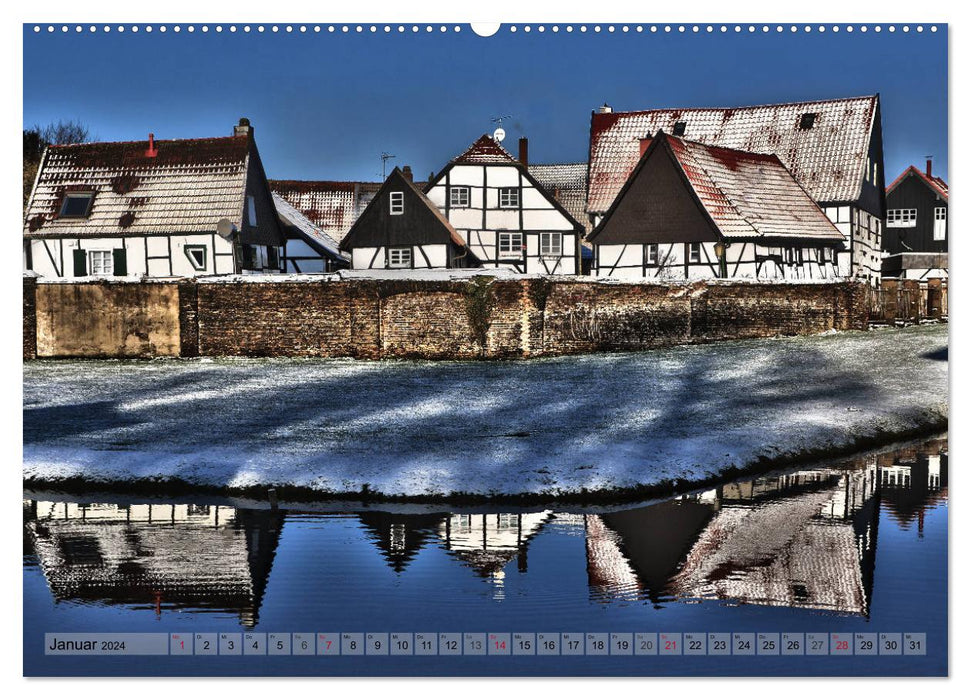 Westerholt village views (CALVENDO wall calendar 2024) 